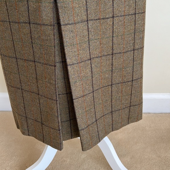 Plaid wool skirt - Picture 3 of 6